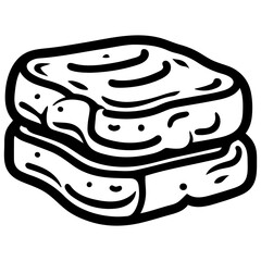 Cheese toasted sandwich