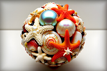 starfish and pearl