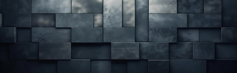 Abstract Industrial Background, 3D render.Created with Generative AI technology