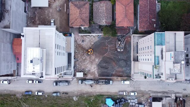 Obra de Predio Constru&ccedil;&atilde;o Vista de Cima Porto Belo