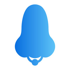 piercing gradient icon