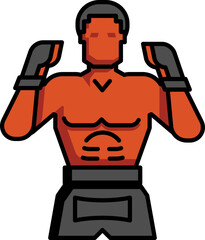 MMA boxer