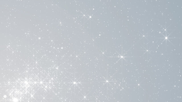 Particles abstract white event business clean bright glitter concert openers medical background