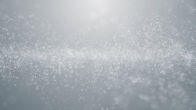 Particles abstract white event business clean bright glitter concert openers medical background