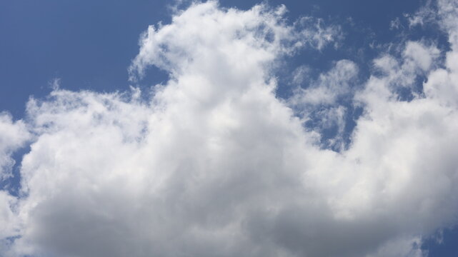 blue sky with clouds