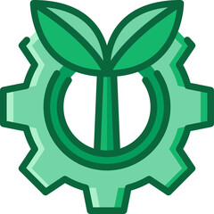 agronomy two tone icon
