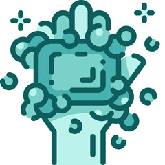soap two tone icon