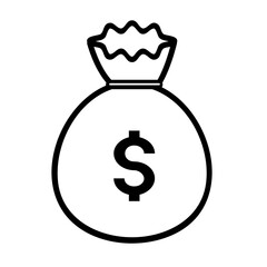 Money bag icon