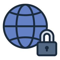 Internet Global Security filled line