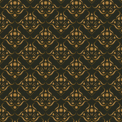 luxury dark seamless pattern background