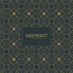 dark ethnic seamless pattern template