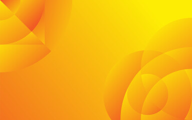 Abstract orange and yellow geometric background. Dynamic shapes composition. Cool background design for posters. Vector illustration