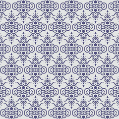 flat ornament line pattern design