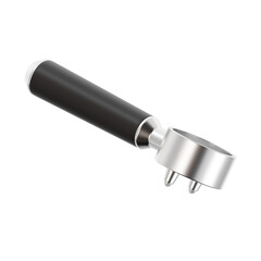 coffee portafilter 3d, coffee shop 3d render pack, transparent background, high quality render