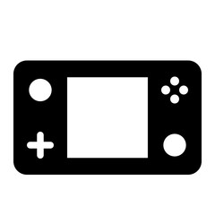 Game Handheld Console solid glyph icon