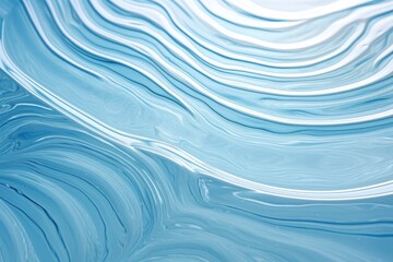 Abstract blue water flow background