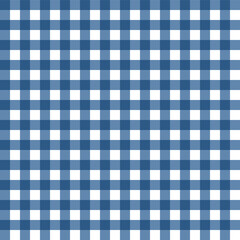Navy blue plaid pattern background. plaid pattern background. plaid background. Seamless pattern. for backdrop, decoration, gift wrapping, gingham tablecloth, blanket, tartan.