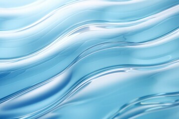 Abstract blue water flow background