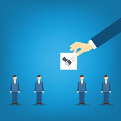 Business teamwork, partnership, agreement, cooperation and contract concept.