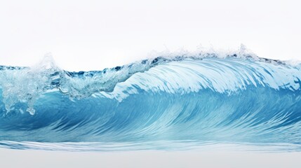 Abstract blue water flow background