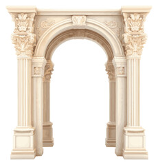 Classic arch with columns