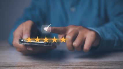 Customer services best excellent business rating experience. Customer satisfaction experience with five star icon and excellent for feedback review satisfaction service.