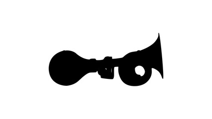 Snail Gas Air Horn silhouette