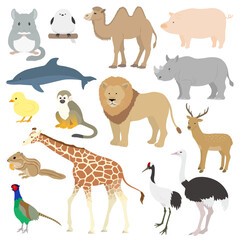 動物のイラストセット © kisasage