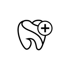 Dental care, treatment, medical dental, dentist home logo design. Professional creative and eye catching dental services logo and icon vector.