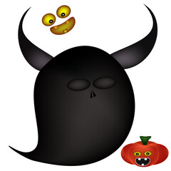 halloween ghost halloween ghost black soul skull