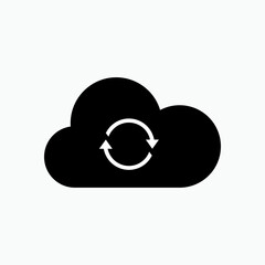 Exchange Icon.  Transfer, Switching Symbol - Vector.      