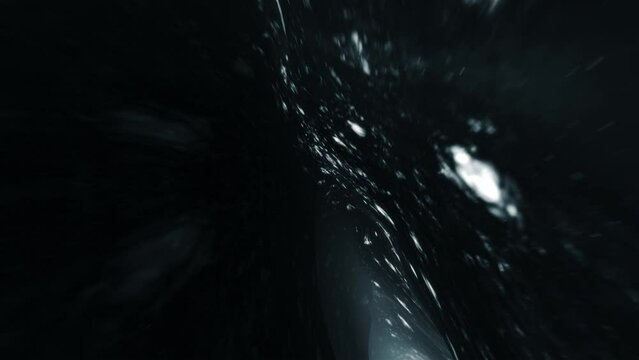 Wormhole Tunnel , Warp Drive, Universe Warp, Interstellar Travel. Seamless Loop