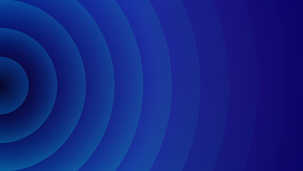 Spiral abstract background with gradient effect in blue color.