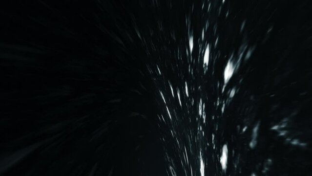 Universe Warp, Wormhole, Space Travel. Seamless Loop