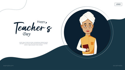 celebration of teachers day on birthday of Dr. Sarvepalli radhakrishna. Happy teachers day
