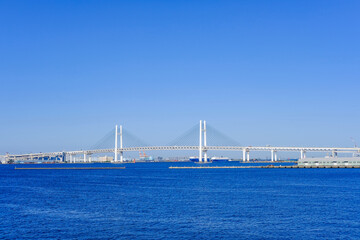 神奈川県の横浜ベイブリッジ