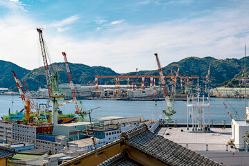 長崎 造船所の風景