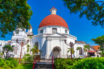 Blenduk Church is a church that was built in 1753 and is one of the landmarks in the Semarang Old...