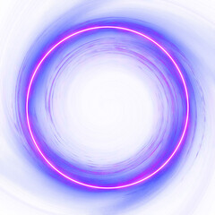 cool neon gradient circle