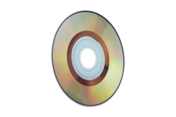 compact discs isolated from the background