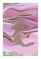 Minimalist aesthetic abstract trendy background template