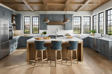 Fototapeta premium interior of modern kitchen