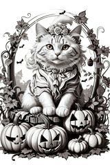 Happy Halloween Cat