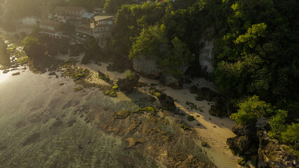 Bali Beach Shot From Top