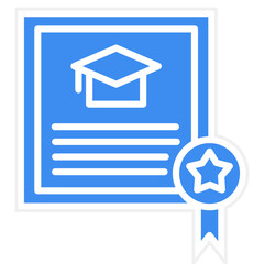 Vector Design Certificate Icon Style