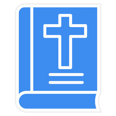 Obraz premium Vector Design Bible Icon Style