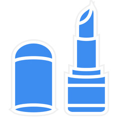 Vector Design Lipstick Icon Style