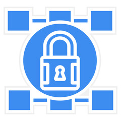 Vector Design Security Network Icon Style