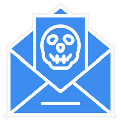 Vector Design Virus Email Icon Style