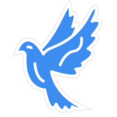 Vector Design Dove Icon Style